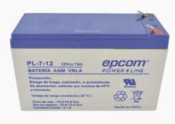 [PL712] Batería 12V 7Ah Epcom