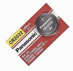 [CR2032] Pila Bateria CR2032 3v Empaque Rojo Panasonic