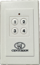 Control Botón Pared 4 Canales Centurion