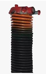 Resorte industrial para portón ascendente de 4" izquierdo