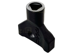 [37-00087-0] Llave Desbloqueo Triangular Negra Plastico FAAC